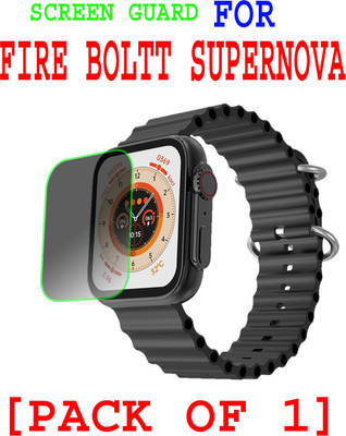 EJZATI Screen Guard for FIRE BOLTT SUPERNOVA SMARTWATCH(Pack of 1)