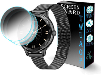 TWUAOP Screen Guard for NOISEFIT DIVA SMARTWATCH(Pack of 3)