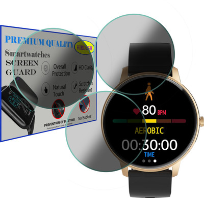 hirdesh Screen Guard for Fire Boltt Rage(Pack of 3)