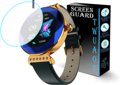 TWUAOP Screen Guard for FIRE BOLTT EMERALD SMARTWATCH(Pack of 1)