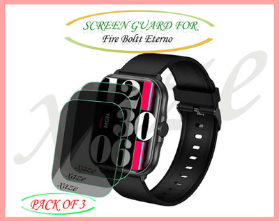 XAZE Screen Guard for Fire Boltt Eterno Smartwatch(Pack of 3)