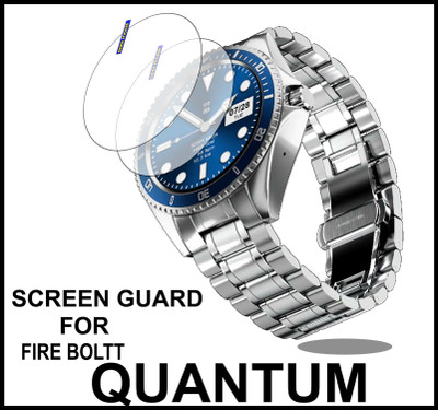TWUAOP Screen Guard for FIRE BOLTT QUANTUM(Pack of 2)
