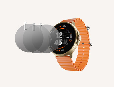 hirdesh Screen Guard for Ambrane Wise Rush(Pack of 3)