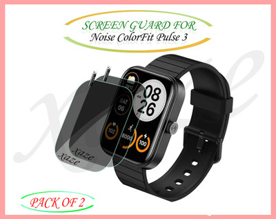 XAZE Screen Guard for Noise ColorFit Pulse 3 Smartwatch(Pack of 2)