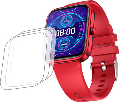 EJZATI Screen Guard for FIRE BOLTT WONDER SMARTWATCH, SCREEN GUARD(Pack of 3)