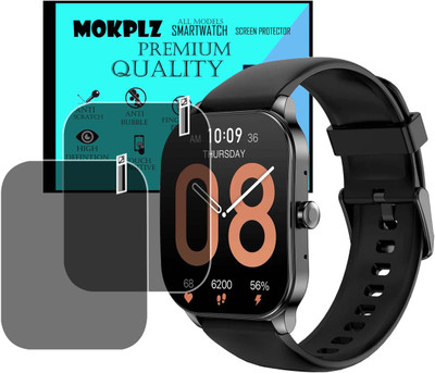 MOKPLZ Screen Guard for AMAZFIT POP 3S SMARTWATCH(Pack of 2)