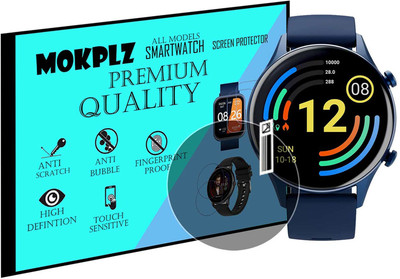 MOKPLZ Screen Guard for TITAN SMART SMARTWATCH(Pack of 1)
