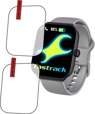 ejzatex Screen Guard for FASTRACK REVOLTT FS1 MAX SMARTWATCH, SCREEN GUARD(Pack of 2)