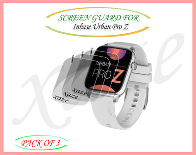 XAZE Screen Guard for Inbase Urban Pro Z Smartwatch(Pack of 3)
