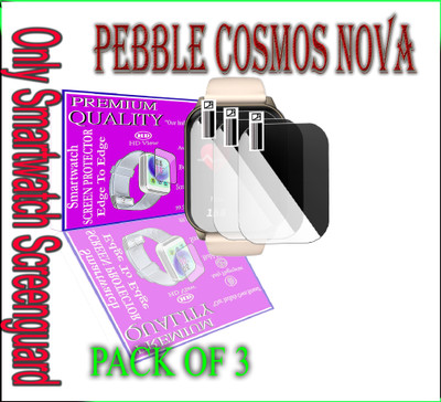 daffin Screen Guard for Pebble Cosmos Nova(Pack of 3)
