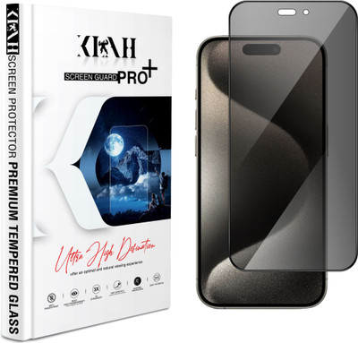 KLAH Screen Guard for Apple iPhone 15 Pro(Pack of 1)
