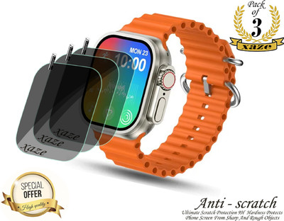 XAZE Screen Guard for Pebble Cosmos Engage Smartwatch(Pack of 3)