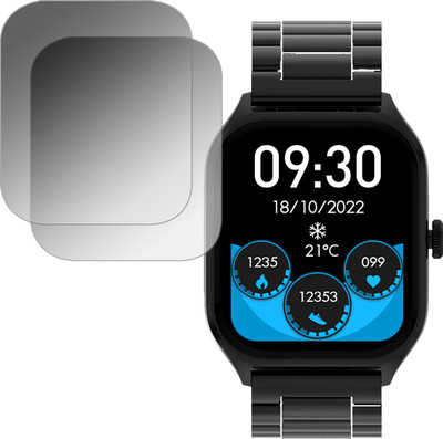 EJZATI Screen Guard for FIRE BOLTT SOLARIS SMARTWATCH, SCREEN GUARD(Pack of 2)
