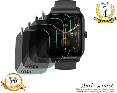 XAZE Screen Guard for Fastrack Reflex Nitro Smartwatch(Pack of 4)