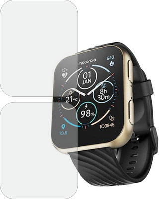 MOBART Edge To Edge Screen Guard for Motorola Moto Watch 200(Pack of 2)