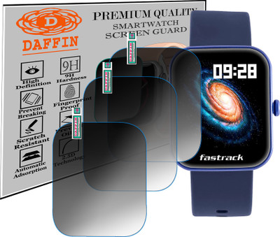 daffin Screen Guard for Fastrack Reflex Hello|BT Calling SMARTWATCH SCREENGUARD(Pack of 3)