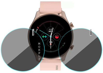 MOKPLZ Screen Guard for NOISE FIT EVOLVE 2(Pack of 2)