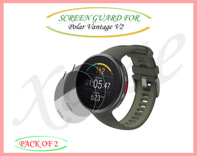XAZE Screen Guard for Polar Vantage V2 Smartwatch(Pack of 2)