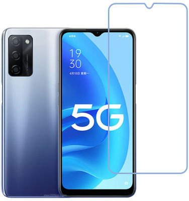 DVMART Screen Guard for 9H Crystal Clear Oppo A55s(Pack of 1)