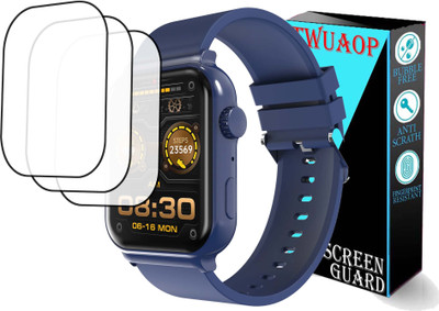 TWUAOP Screen Guard for GIZMORE CLOUD PRO SMARTWATCH(Pack of 3)
