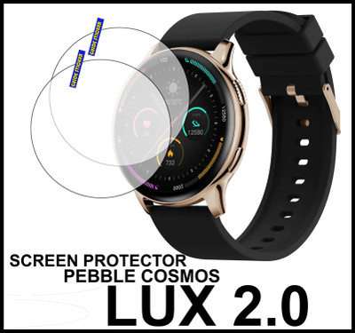 TWUAOP Screen Guard for PEBBLE COSMOS LUX 2.0(Pack of 2)