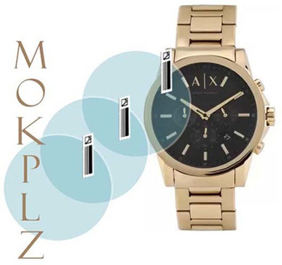 MOKPLZ Screen Guard for AX2095 ANALOG WATCH(Pack of 3)