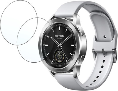 DVTECH Screen Guard for Xiaomi Watch S3 9H Crystal Clear(Pack of 2)