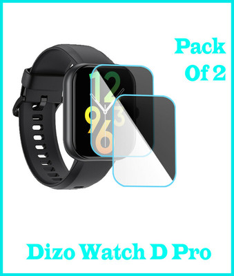 daffin Screen Guard for DIZO WATCH D PRO(Pack of 2)