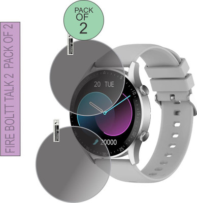 chakoor Screen Guard for FIRE BOLTT TALK 2(Pack of 2)