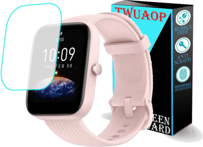 TWUAOP Screen Guard for AMAZFIT BIP 3 SMARTWATCH(Pack of 1)