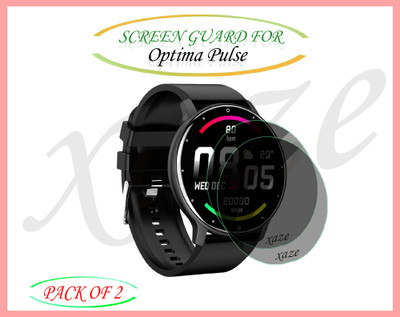 XAZE Screen Guard for Optima Pulse Smartwatch(Pack of 2)