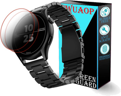 TWUAOP Screen Guard for BOULT STRIKER PRO SMARTWATCH(Pack of 2)