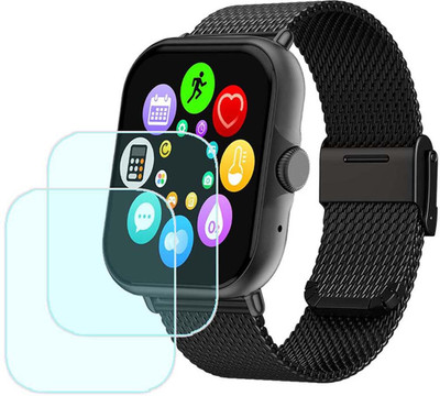 MOKPLZ Screen Guard for pTron Pulsefit P61+(Pack of 2)