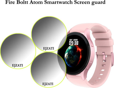 EJZATI Screen Guard for Fire Boltt Atom Smartwatch(Pack of 3)