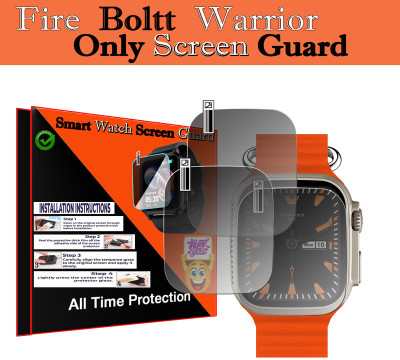 HIDEOUS Screen Guard for Fire-Boltt Warrior(Pack of 3)