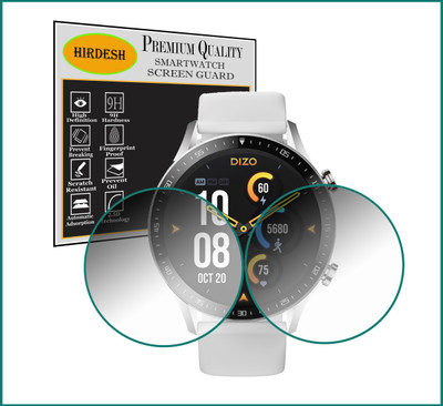 hirdesh Screen Guard for DIZO Watch R Talk(Pack of 2)