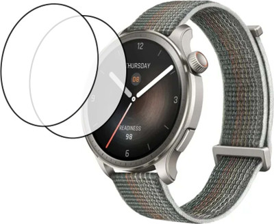 TWUAOP Screen Guard for AMAZFIT BALANCE SMARTWATCH(Pack of 2)
