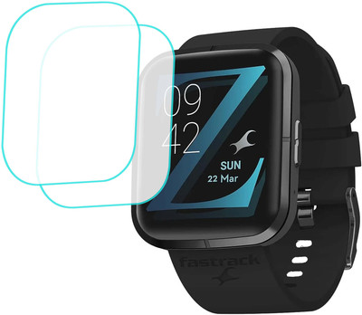 TWUAOP Screen Guard for FASTRACK REFLEX ZINGG SMARTWATCH(Pack of 2)