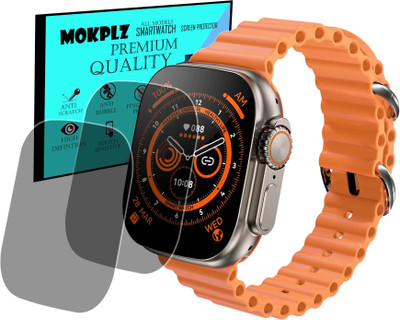 MOKPLZ Screen Guard for VARNI SMART PRO T2 SMARTWATCH(Pack of 2)