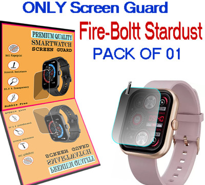 HIDEOUS Screen Guard for Fire Boltt Stardust(Pack of 1)