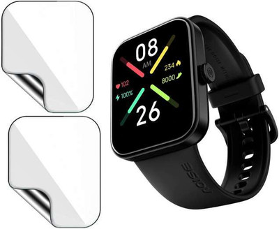 Aaruteck Screen Guard for SMARTWATCH Noise ColorFit Pluse Buzz(Pack of 2)