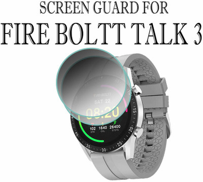 hirdesh Screen Guard for Fire Boltt Talk 3 32.5MM(Pack of 2)