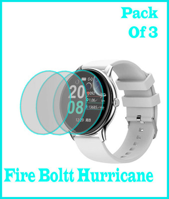 HIDEOUS Screen Guard for Fire-Boltt Hurricane(Pack of 3)