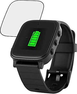 CUBES Screen Guard for Noise Ignite | 1.28 Inch | Soft and Flexible | Touch Sensitive | Unbreakable | Ultra Thin High Grade TPU Film (Not a Glass Tempered)(Pack of 2)