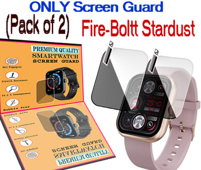HIDEOUS Screen Guard for Fire Boltt Stardust(Pack of 2)