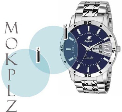 MOKPLZ Screen Guard for ESPOIR STAINLESS STEEL ANALOG SAM0507 WATCH(Pack of 2)