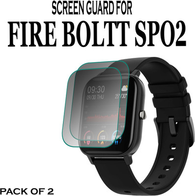 hirdesh Screen Guard for FIRE BOLLT SPO2(Pack of 2)