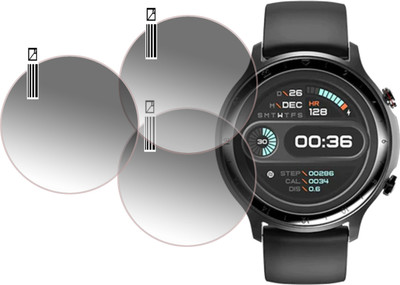 ejzatex Screen Guard for NOISEFIT ACTIVE SPO2 SMARTWATCH(Pack of 3)
