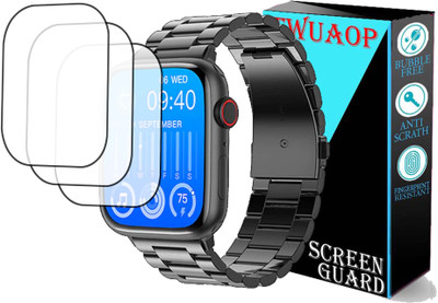 TWUAOP Screen Guard for FIRE BOLTT VOGUE SMARTWATCH(Pack of 3)
