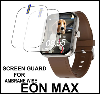 TWUAOP Screen Guard for AMBRANE WISE EON MAX(Pack of 2)
